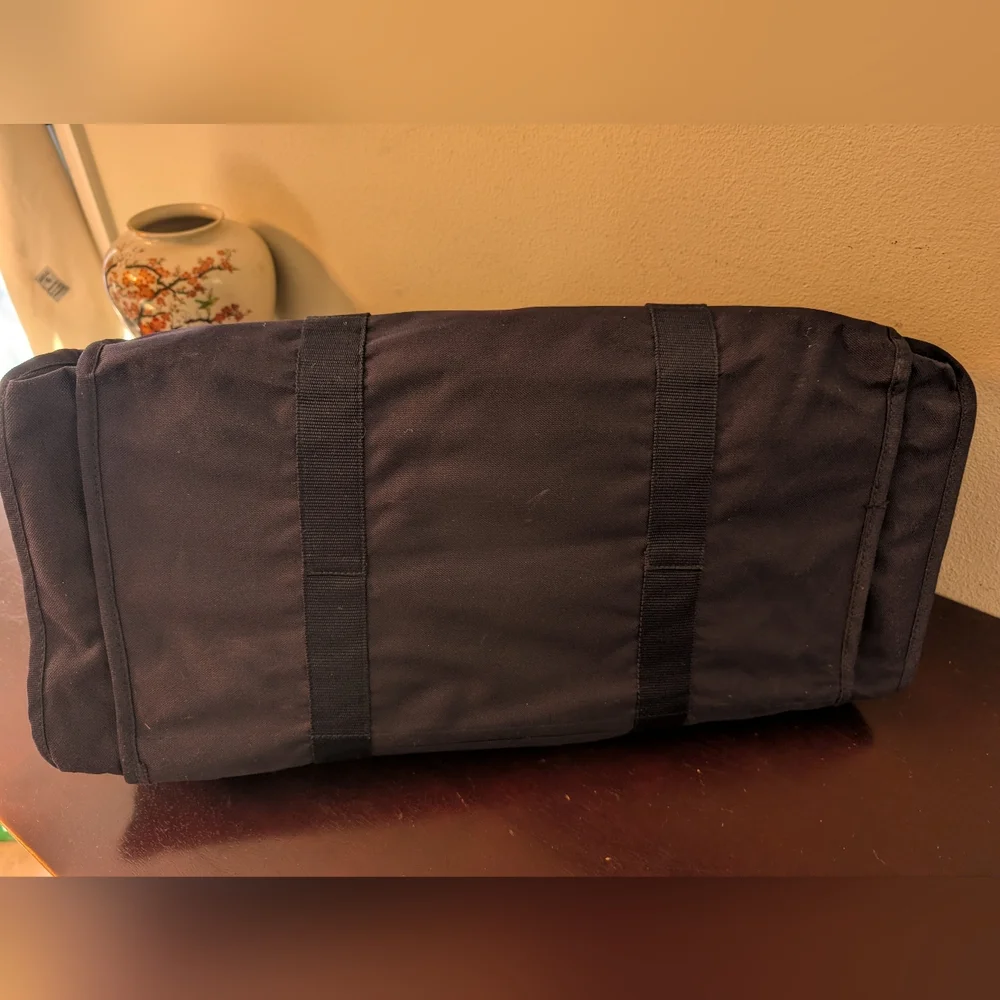 Raymond Weil Watch Co VIP Promo Canvas Navy Blue Duffle Gym Weekender Bag